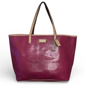 Y2K Coach Park Metro Patent Tote